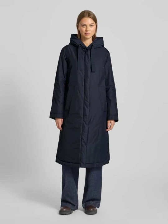 Zdjęcie produktu Płaszcz parka o kroju regular fit z kapturem Marc O'Polo Granatowy