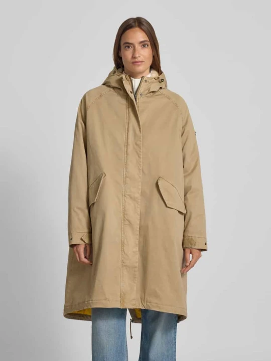 Zdjęcie produktu Płaszcz parka z kapturem Blonde No. 8 Piaskowy