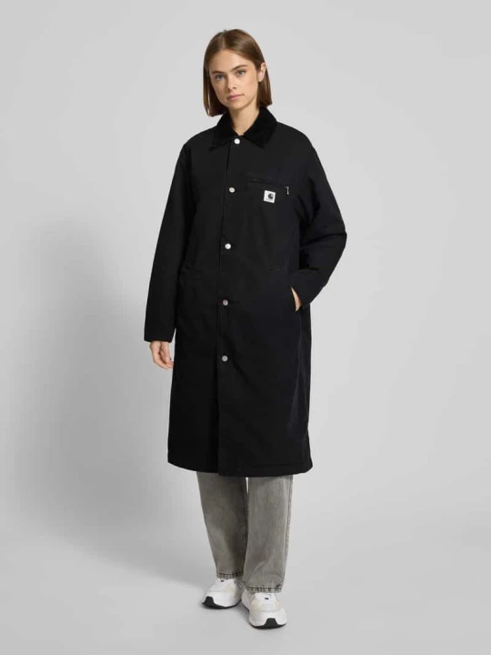 Zdjęcie produktu Płaszcz parka z naszywką z logo Carhartt WIP Czarny