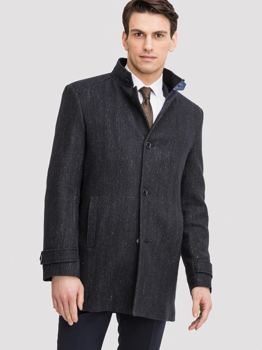 Zdjęcie produktu Płaszcz PETER 00266D75JSA Giacomo Conti granatowy