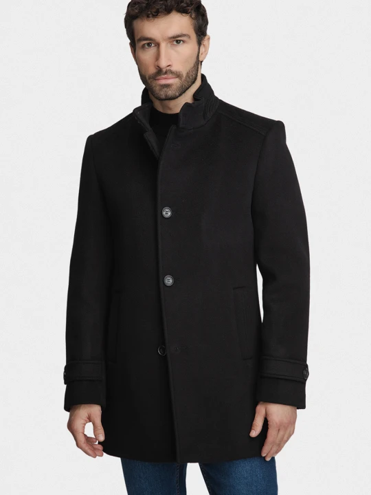 Zdjęcie produktu Płaszcz PIERPAOLO 00279A90GSA Giacomo Conti czarny