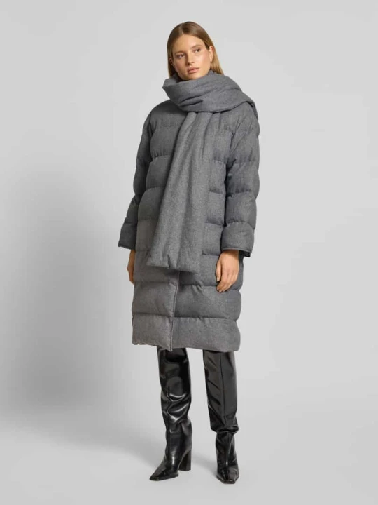Zdjęcie produktu Płaszcz pikowany dwustronny o kroju regular fit model ‘PASHIZA’ Boss Jasnoszary melanż
