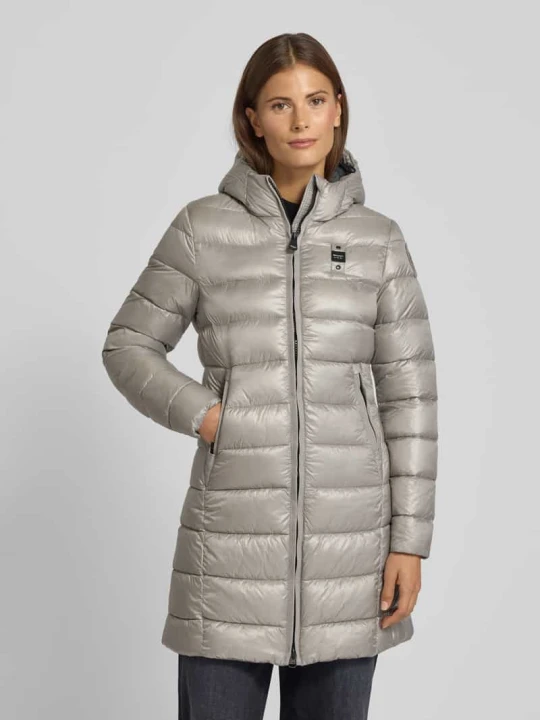 Zdjęcie produktu Płaszcz pikowany z ociepleniem Sorona® mode ‘Adelaide’ Blauer Usa Jasnoszary