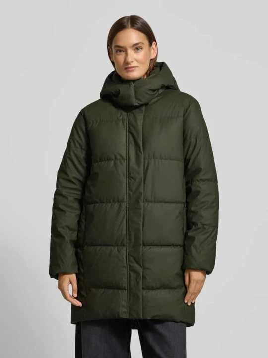 Zdjęcie produktu Płaszcz pikowany o kroju regular fit z kapturem model ‘GREATAKYLIE’ Vero Moda Oliwkowy