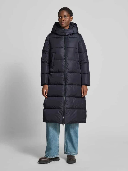 Zdjęcie produktu Płaszcz pikowany o kroju regular fit z wpuszczanymi kieszeniami model ‘Colette’ Save The Duck Czarny