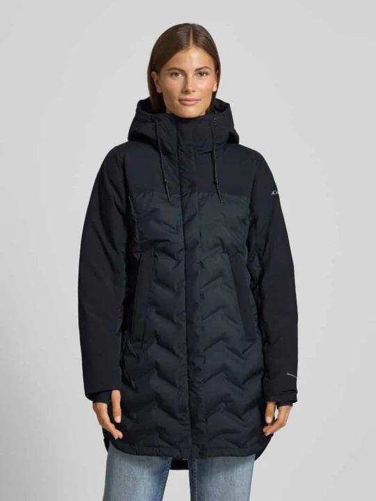Zdjęcie produktu Kurtka puchowa o kroju regular fit z wypełnieniem kaczym puchem model ‘Mountain’ Columbia Czarny
