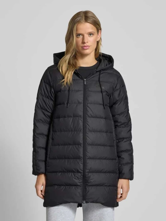 Zdjęcie produktu Płaszcz pikowany o kroju regular fit z wypełnieniem puchem Adidas Czarny