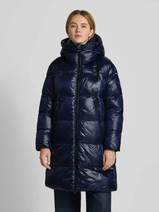 Zdjęcie produktu Płaszcz pikowany z dwustronnym zamkiem błyskawicznym model ‘ARMORY’ Blauer Usa Ciemnoniebieski