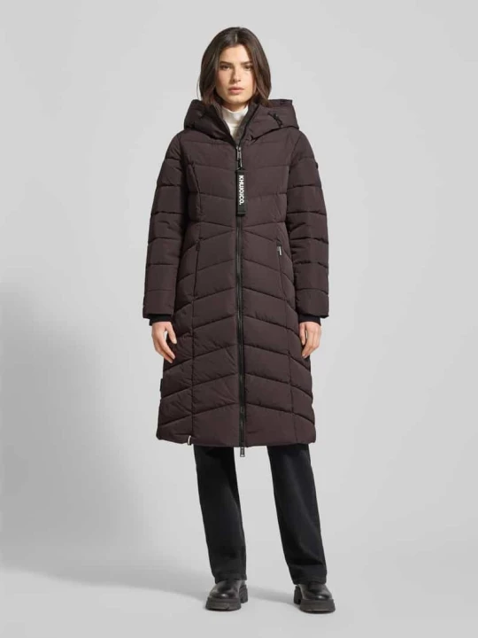 Zdjęcie produktu Kurtka w stylu puffer z zamkiem błyskawicznym dwustronnym model 'FLESCH' khujo Oberżynowy