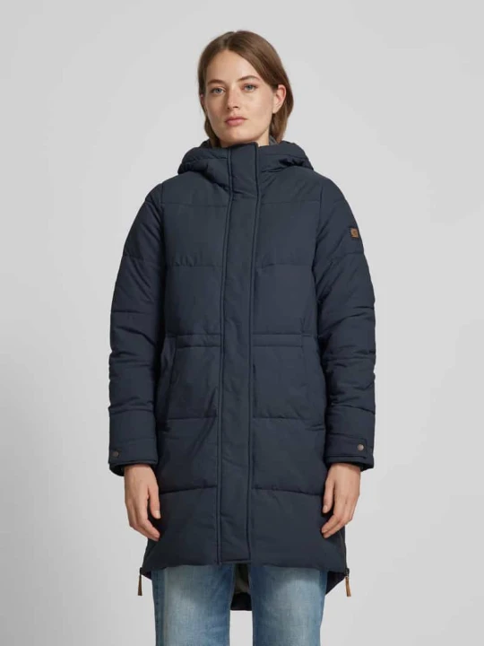 Zdjęcie produktu Płaszcz pikowany z kapturem Camel Active Granatowy