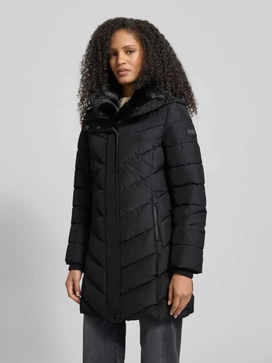Zdjęcie produktu Płaszcz pikowany z ociepleniem Sorona® Aura NAUTGÅRD Czarny