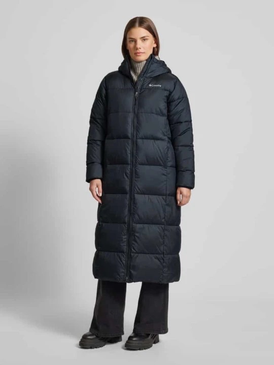 Zdjęcie produktu Płaszcz pikowany z nadrukiem z logo model ‘Puffect™ II’ Columbia Czarny