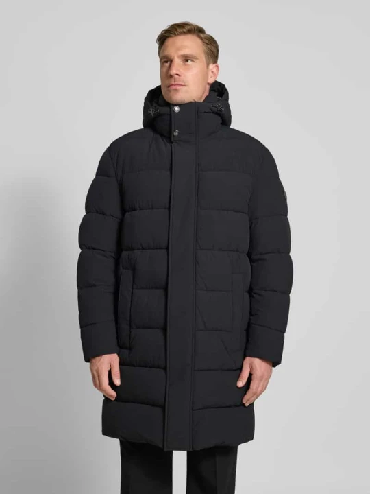 Zdjęcie produktu Płaszcz pikowany z wpuszczanymi kieszeniami model ‘Winsten’ JOOP! Czarny