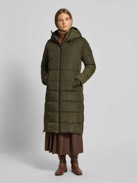 Zdjęcie produktu Płaszcz pikowany z ociepleniem Sorona® Aura NAUTGÅRD Khaki melanż