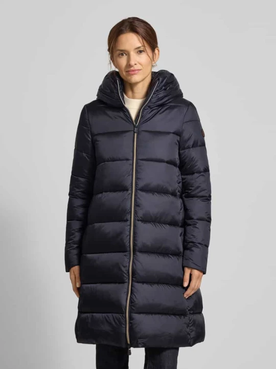 Zdjęcie produktu Płaszcz pikowany ze stójką model ‘LYSA’ Save The Duck Czarny
