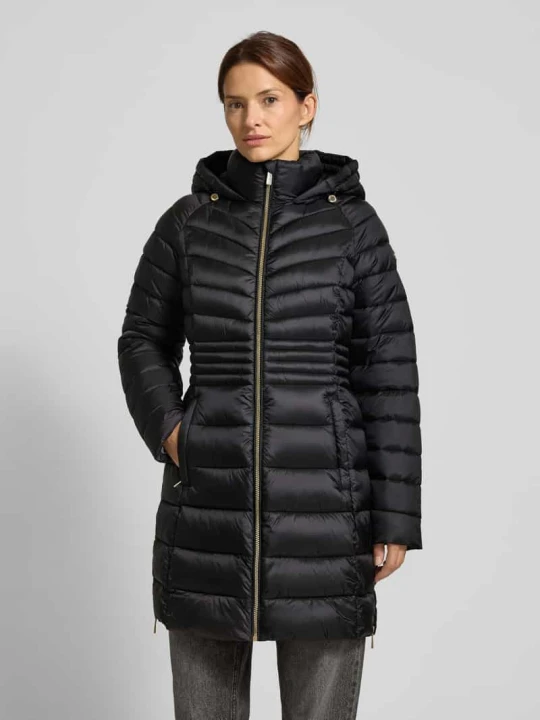 Zdjęcie produktu Płaszcz pikowany ze stójką z podszewką model ‘Packable’ Michael Kors Czarny