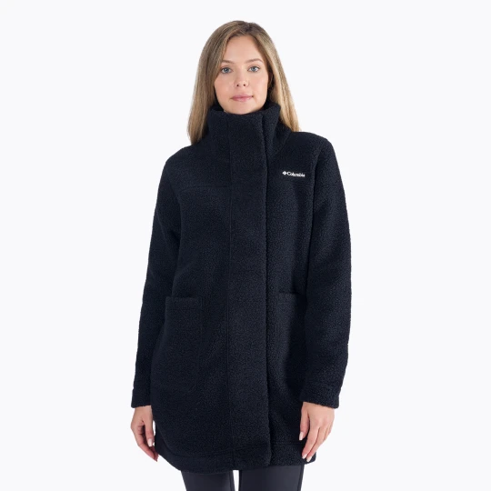 Zdjęcie produktu Płaszcz polarowy damski Columbia Panorama Long black