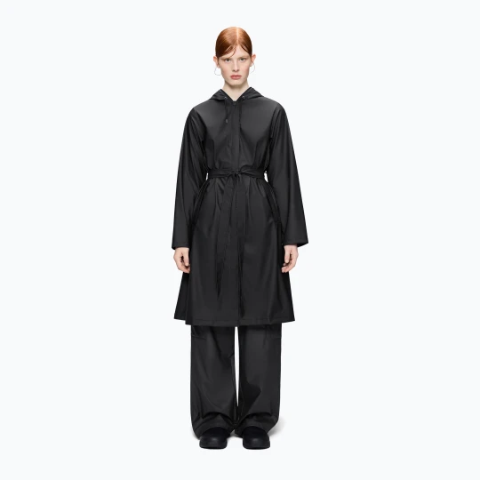 Zdjęcie produktu Płaszcz przeciwdeszczowy damski Rains A-Line Longer black