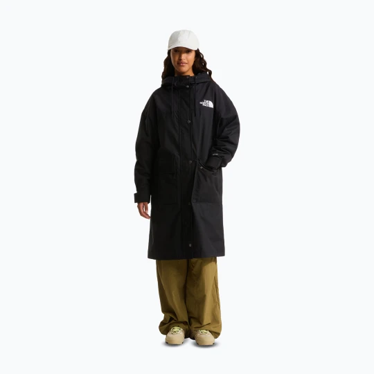Zdjęcie produktu Płaszcz przeciwdeszczowy damski The North Face Reign On Parka tnf black