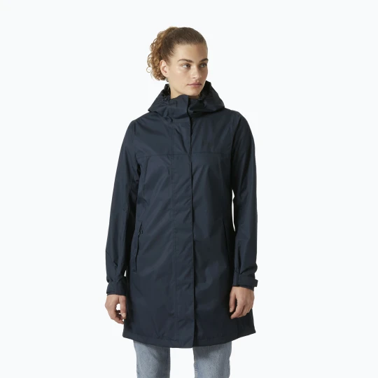 Zdjęcie produktu Płaszcz przeciwdeszczowy damski Helly Hansen Vancouver Rain Coat navy Granatowy