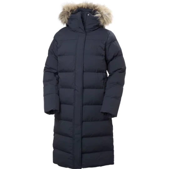 Zdjęcie produktu Płaszcz puchowy damski Aria Long Parka Helly Hansen Granatowy