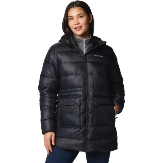 Zdjęcie produktu Płaszcz puchowy damski Harmony Falls Mid Down Columbia Czarny