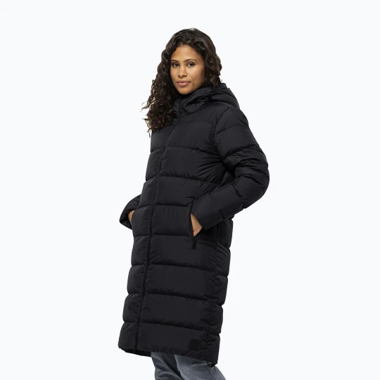 Zdjęcie produktu Płaszcz puchowy damski Jack Wolfskin Frozen Palace black