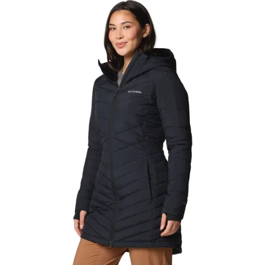 Zdjęcie produktu Płaszcz puchowy damski Joy Peak II Mid Columbia Czarny