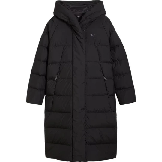 Zdjęcie produktu Płaszcz puchowy damski Long down Coat Puma Czarny