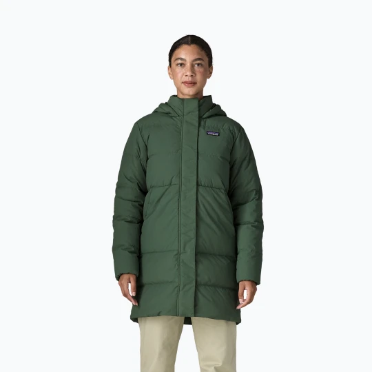 Zdjęcie produktu Płaszcz puchowy damski Patagonia Sisar Down Parka canopy green