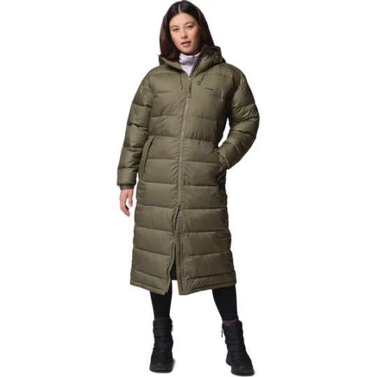 Zdjęcie produktu Płaszcz puchowy damski Pike Lake III Long Columbia Zielony
