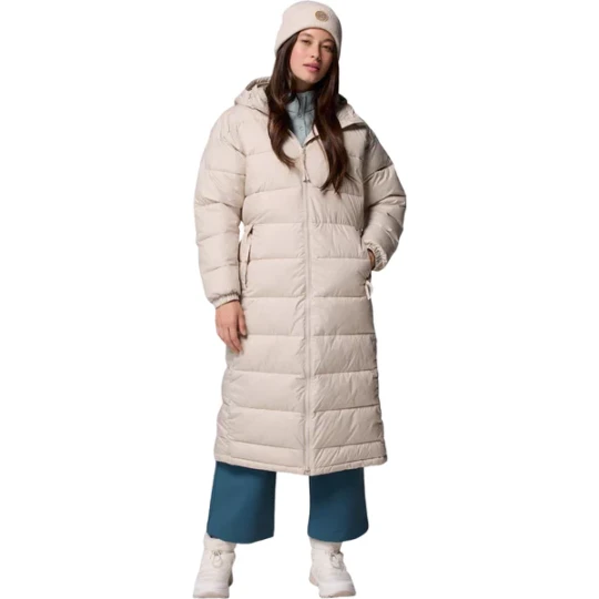 Zdjęcie produktu Płaszcz puchowy damski Pike Lake III Long Columbia Beżowy
