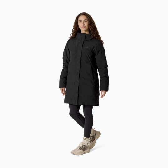 Zdjęcie produktu Płaszcz puchowy damski Rab Valiance Parka black