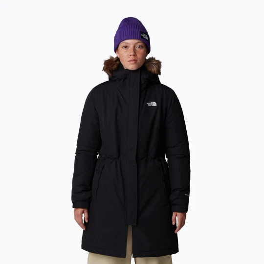 Zdjęcie produktu Płaszcz puchowy damski The North Face Zaneck Parka black/black