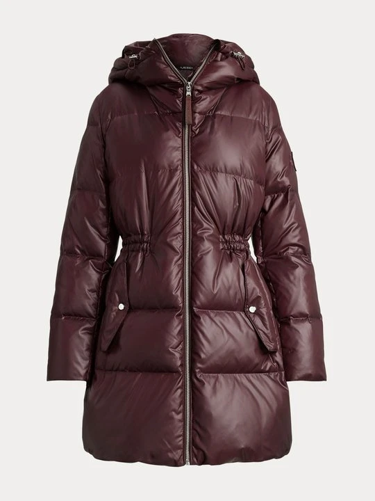 Zdjęcie produktu Płaszcz puchowy Lauren Ralph Lauren bordowy