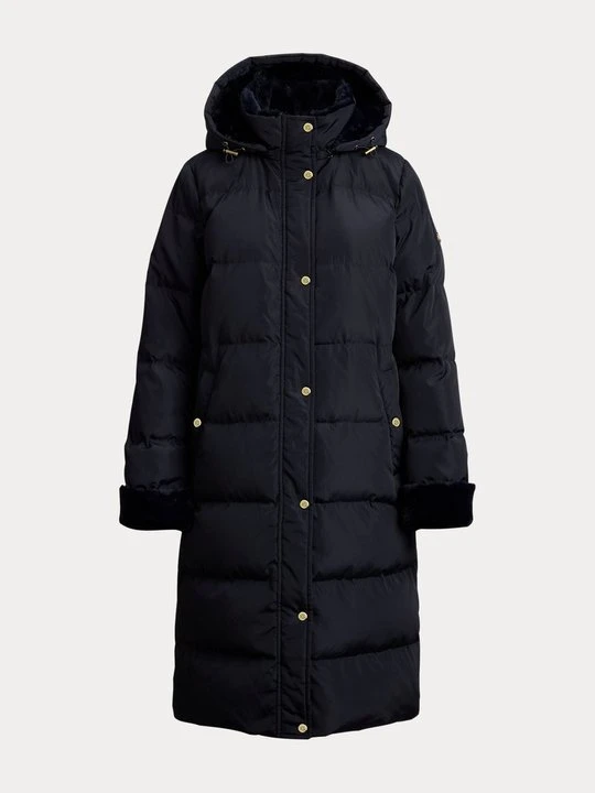 Zdjęcie produktu Płaszcz puchowy Lauren Ralph Lauren granatowy