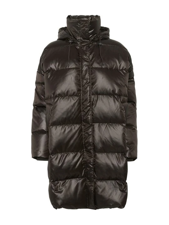 Zdjęcie produktu Płaszcz puchowy My Essential Wardrobe ciemnobrązowy