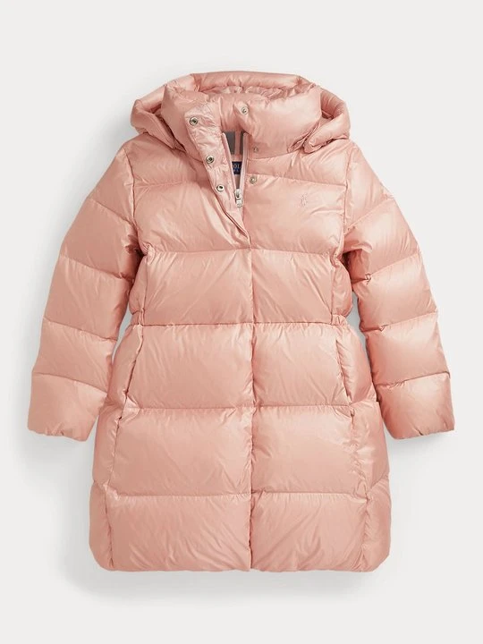 Zdjęcie produktu Płaszcz puchowy Polo Ralph Lauren jasnoróżowy