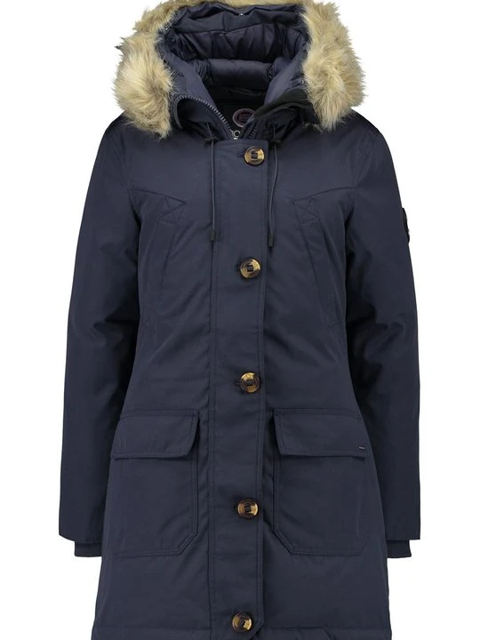 Zdjęcie produktu Płaszcz puchowy Superdry granatowy