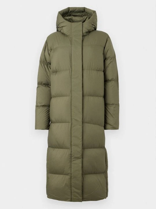 Zdjęcie produktu Płaszcz puchowy Tommy Hilfiger oliwkowy