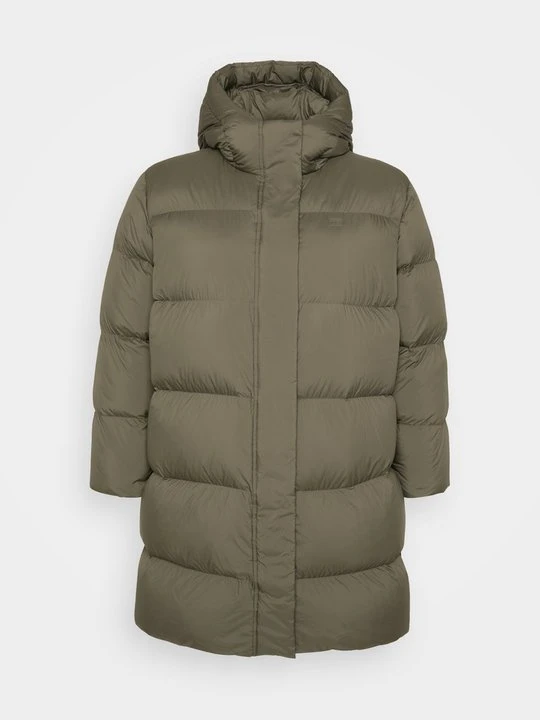 Zdjęcie produktu Płaszcz puchowy Tommy Hilfiger oliwkowy