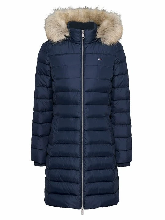 Zdjęcie produktu Płaszcz puchowy Tommy Jeans granatowy