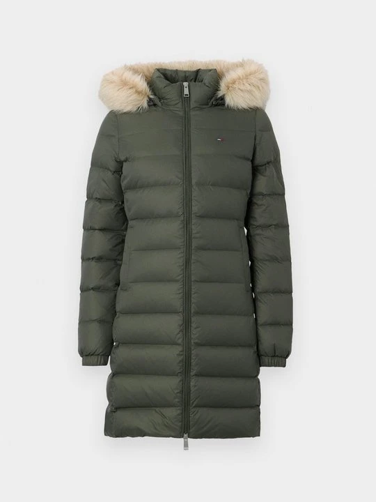 Zdjęcie produktu Płaszcz puchowy Tommy Jeans zielony