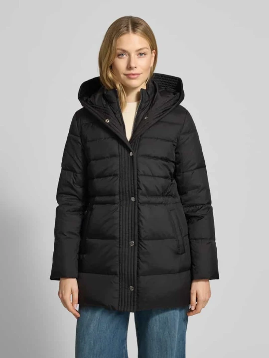Zdjęcie produktu Płaszcz puchowy z kapturem Lauren Ralph Lauren Czarny
