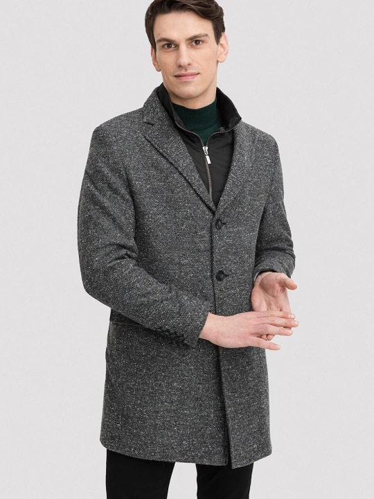 Zdjęcie produktu Płaszcz RAFFAELE 00212Q05GSA Giacomo Conti szary