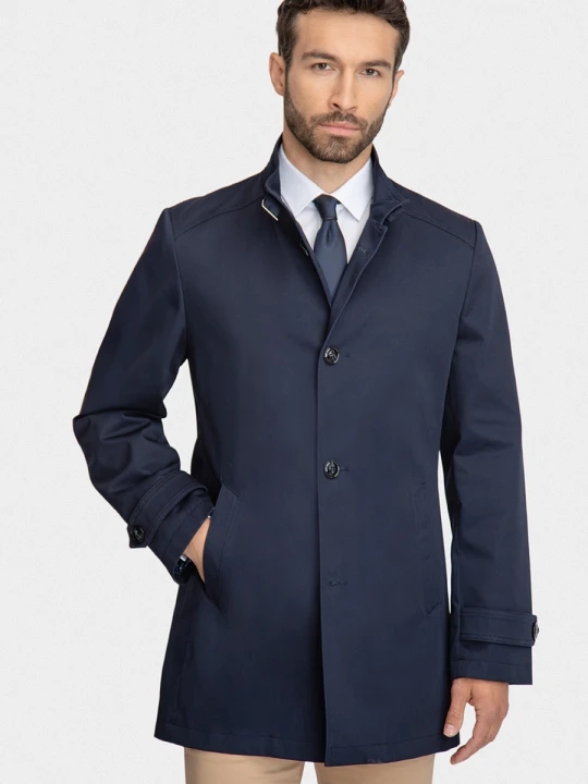 Zdjęcie produktu Płaszcz techniczny 00274D75GSA Giacomo Conti granatowy