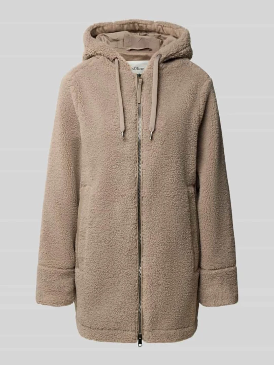 Zdjęcie produktu Płaszcz teddy z kapturem s.Oliver