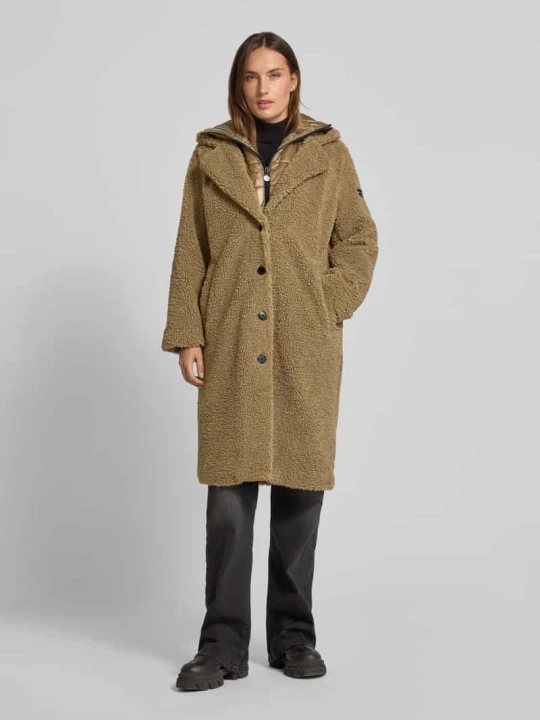 Zdjęcie produktu Płaszcz teddy z pikowanym elementem model 'GINE2' Frieda & Freddies Khaki