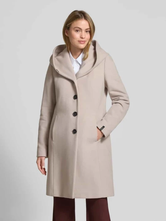 Zdjęcie produktu Płaszcz wełniany z domieszką kaszmiru model ‘BELLA’ Milo Coats Beżowy