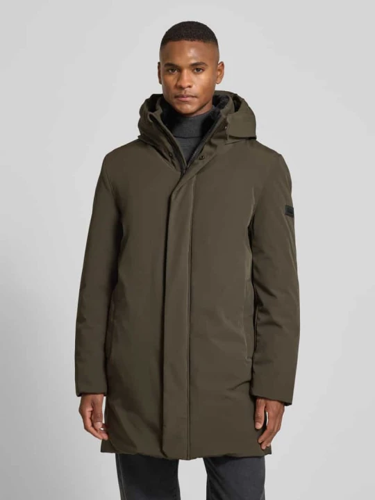 Zdjęcie produktu Płaszcz parka z kapturem model „Dawson” CINQUE Oliwkowy
